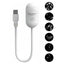 2-in-1 USB Mini Galaxy Star Projector – Night Light, Up to 24 Films, Flexible Gooseneck