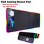 Luxuglow RGB Wireless Charging Mouse Pad – 15W, 800×300mm, 14 Lighting Modes