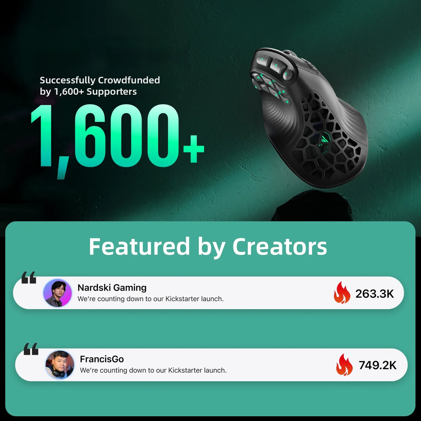 SOLAKAKA E9 Pro MMO Vertical Gaming Mouse – PAW3395, 15 Buttons, 36000 DPI, Tri-Mode