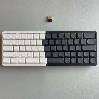 SZRKBD W64 Split Ergonomic Mechanical Keyboard – 2.4G Wireless, Hot-Swap, VIAL