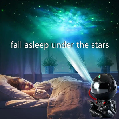SPAPDVT Astronaut Star Projector Lamp – RGB Night Light, Room Decor, Gift