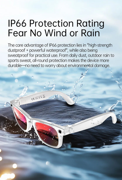 W620 Pro AI Smart Glasses – 4K Camera, Bluetooth 5.3 & Real-Time Translation