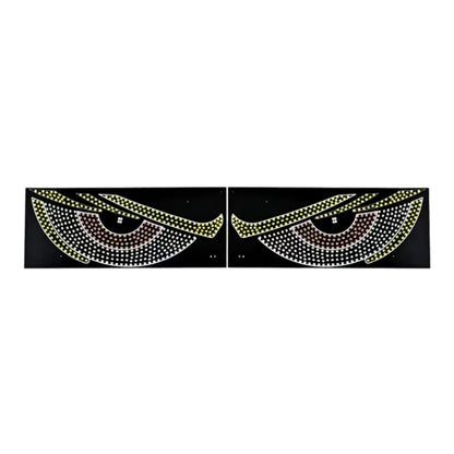 Car Dynamic Eye LED Lights – Flexible Rear Window Display, 12V, 4 Colors