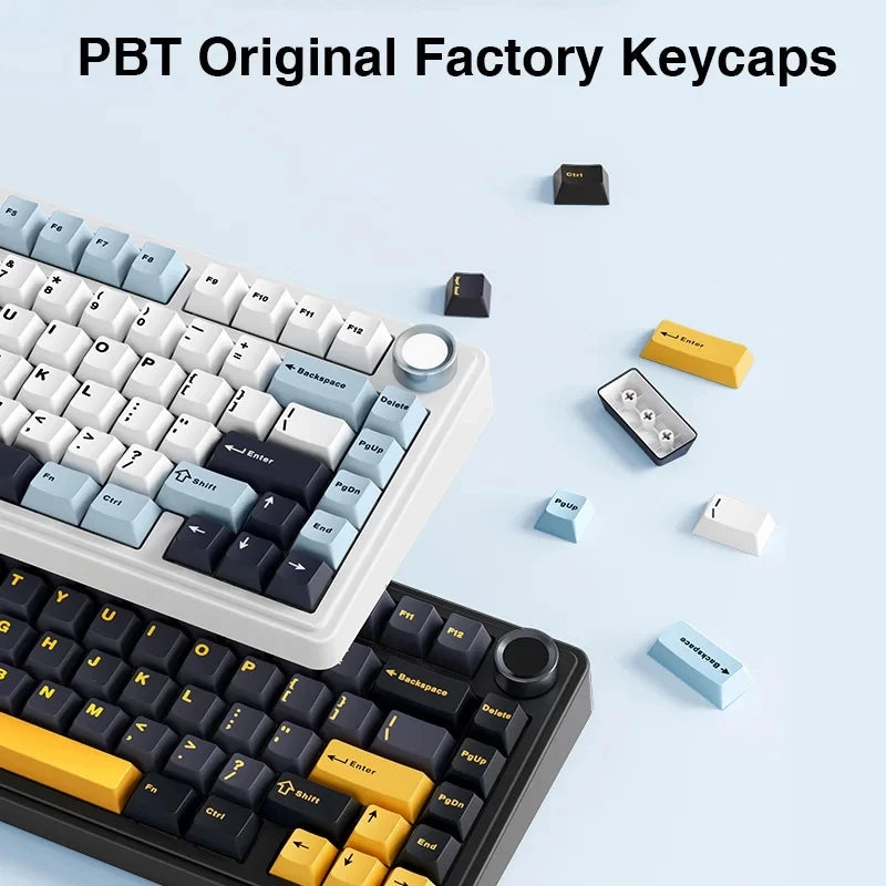 AULA F75 Mechanical Gaming Keyboard – 75%, Triple Mode, RGB, Hot-Swap, Gasket Mount