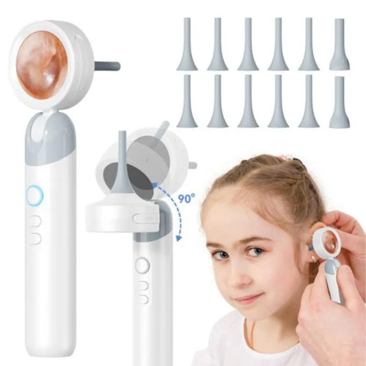 Ear Camera with Screen - 1080P HD Wireless Otoscope