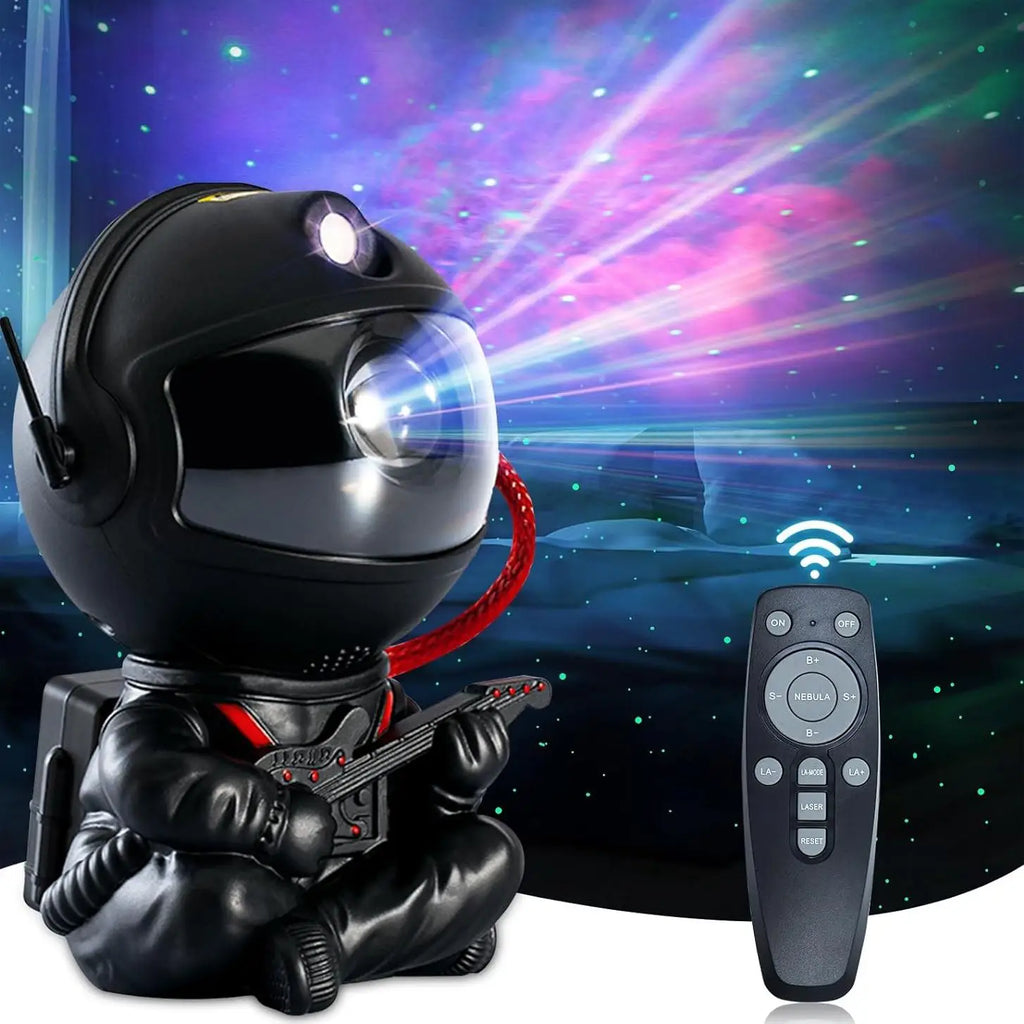 SPAPDVT Astronaut Star Projector Lamp – RGB Night Light, Room Decor, Gift