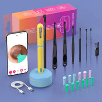 NATFIRE NK3 Pro Smart Visual Ear Cleaner – 1296P HD WiFi Otoscope Ear Wax Removal Kit