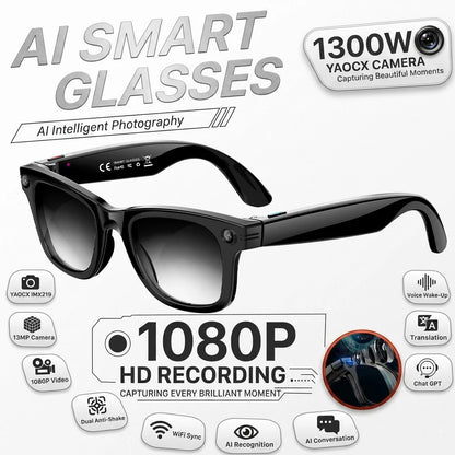 W620 Pro AI Smart Glasses – 4K Camera, Bluetooth 5.3 & Real-Time Translation