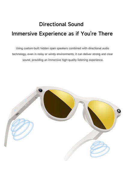 Lenovo AI Smart Glasses M88 – 8K Camera, ChatGPT, Translation & Bluetooth 5.3