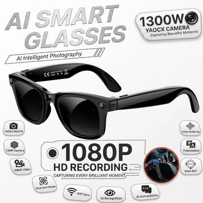 W620 Pro AI Smart Glasses – 4K Camera, Bluetooth 5.3 & Real-Time Translation
