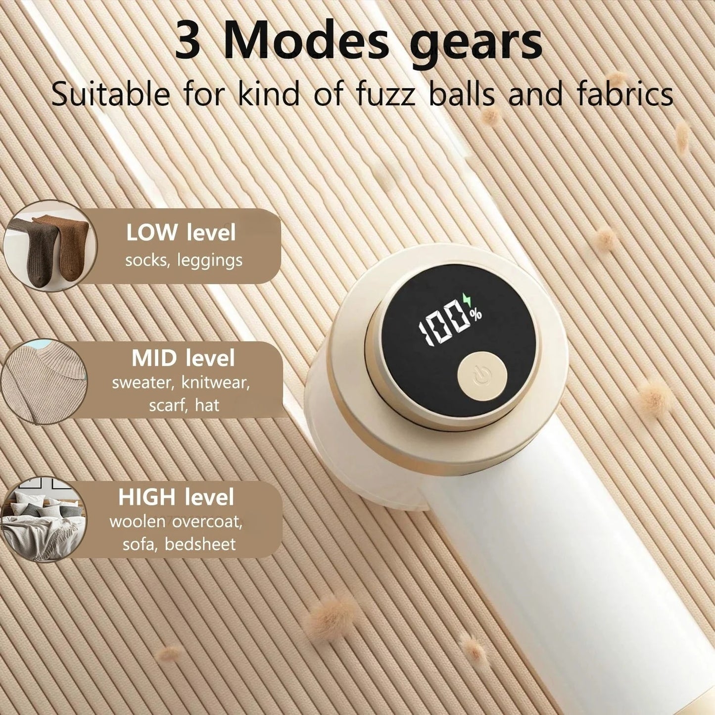 1pcs Electric Lint Remover Rechargeable Fabric Shaver For Clothing Clothes Fluff Remover Portable Electric Hair Ball Trimmer