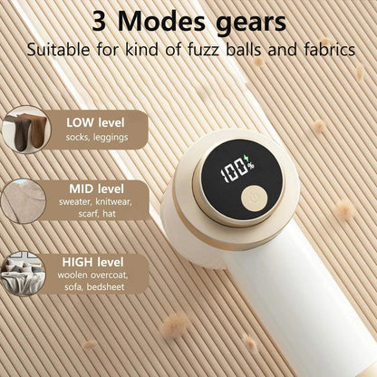 1pcs Electric Lint Remover Rechargeable Fabric Shaver For Clothing Clothes Fluff Remover Portable Electric Hair Ball Trimmer