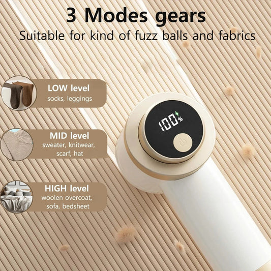 1pcs Electric Lint Remover Rechargeable Fabric Shaver For Clothing Clothes Fluff Remover Portable Electric Hair Ball Trimmer