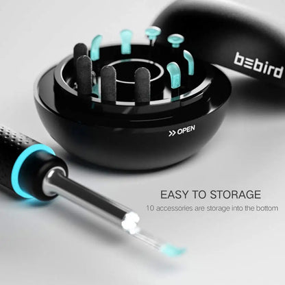 Bebird Smart Visual Ear Wax Removal Tool – Wireless Otoscope with Camera & 6 LED Lights