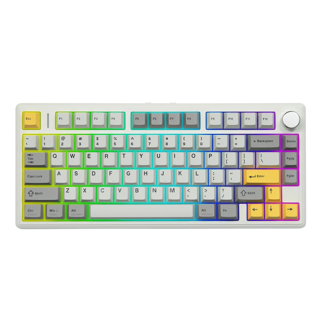 EPOMAKER TH80 V2 Mechanical Keyboard – 75%, Tri-Mode, 8000mAh, Gasket Mount, RGB