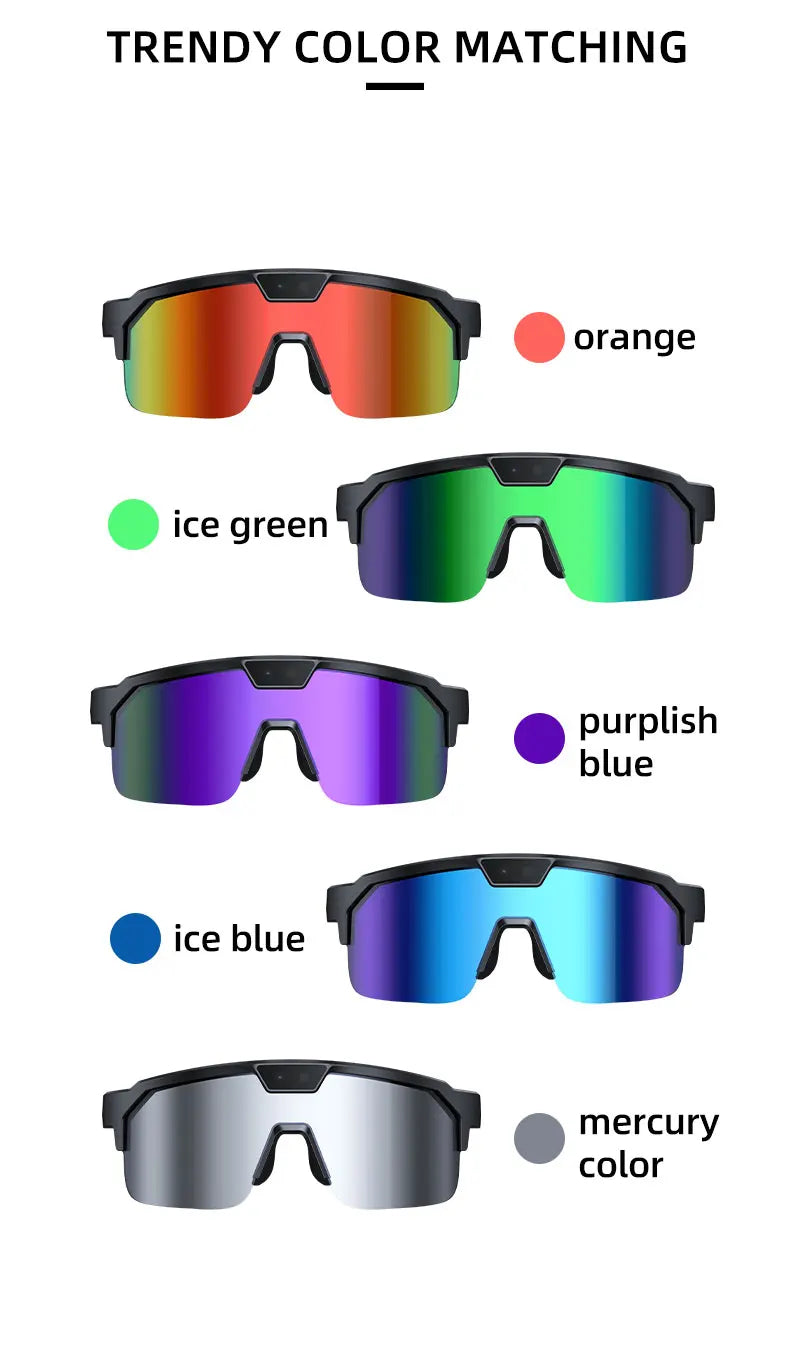 GUHUAVMI Q01 AI Smart Glasses – Dual Camera, 4K Video, Stereo Audio & Real-Time Translation