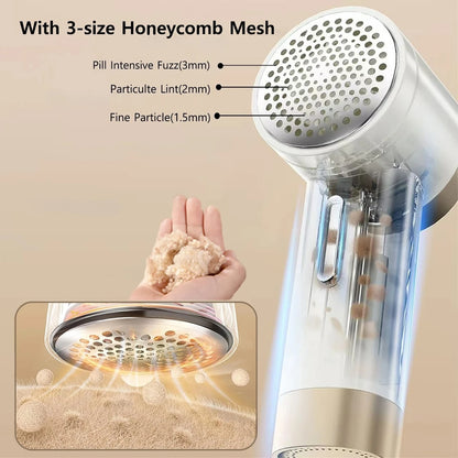 1pcs Electric Lint Remover Rechargeable Fabric Shaver For Clothing Clothes Fluff Remover Portable Electric Hair Ball Trimmer