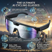 GUHUAVMI Q01 AI Smart Glasses – Dual Camera, 4K Video, Stereo Audio & Real-Time Translation