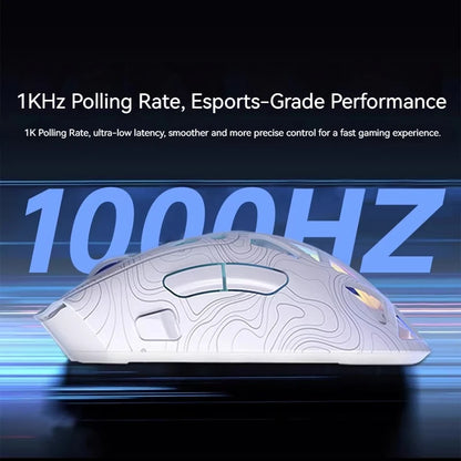 AULA SC620 Wireless Gaming Mouse – PAW3311, Tri-Mode, 12800 DPI, Hollow Design