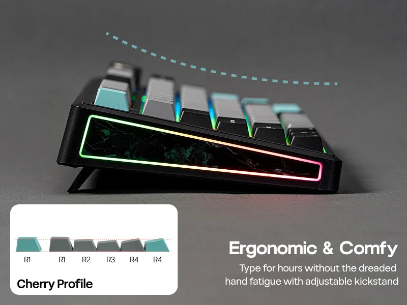 EPOMAKER TH80 V2 Mechanical Keyboard – 75%, Tri-Mode, 8000mAh, Gasket Mount, RGB