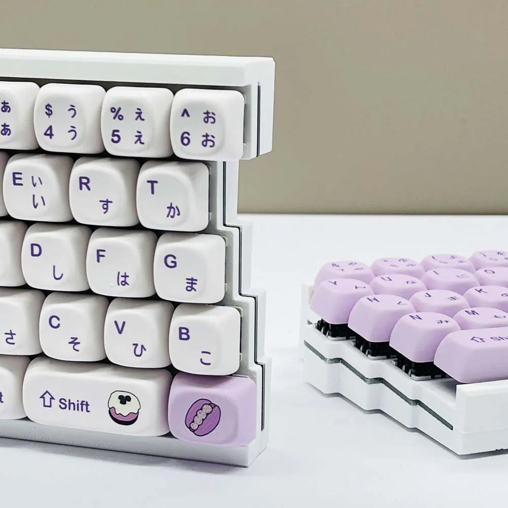 SZRKBD W64 Split Ergonomic Mechanical Keyboard – 2.4G Wireless, Hot-Swap, VIAL