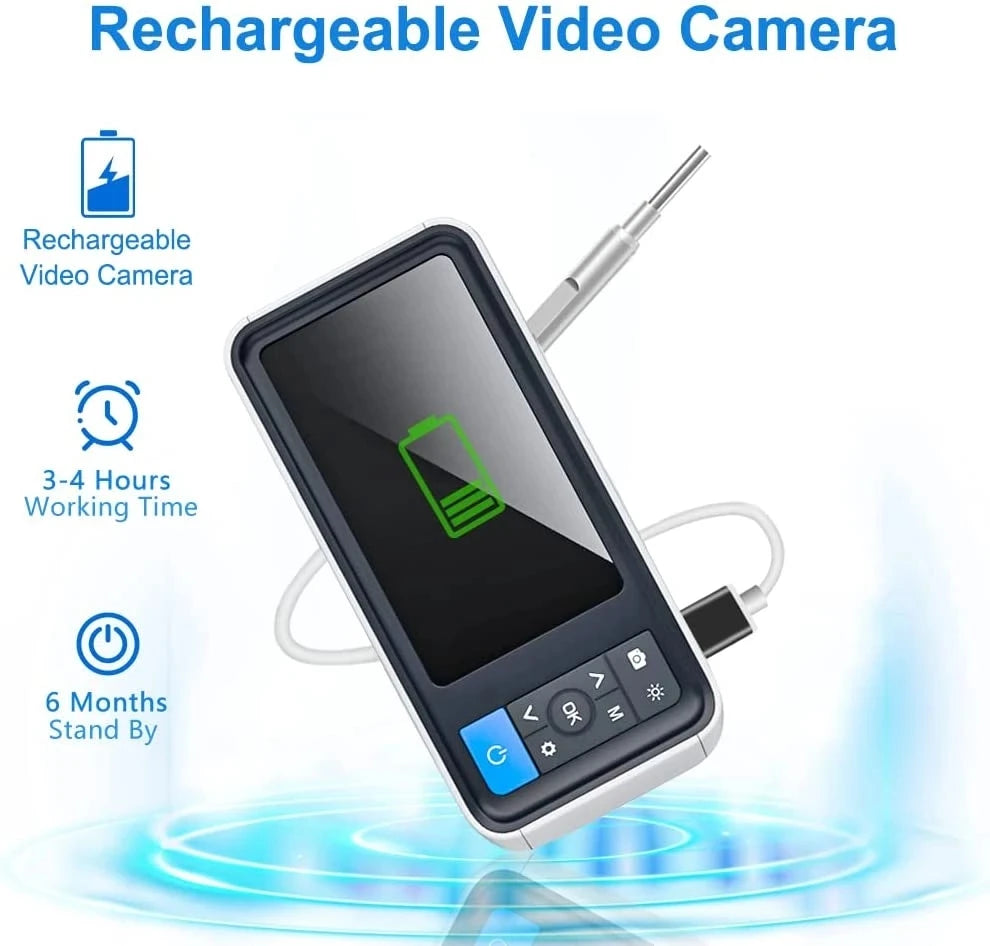 Digital Otoscope with 3.9mm Lens & HD Camera – Ear Wax Removal Tool for Kids & Adults