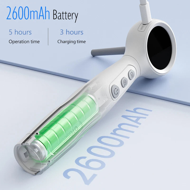 ILIHOME Visual Ear Cleaner with 1.38" Screen – 1080P HD Otoscope, 4.2mm Lens & 6 LED Lights