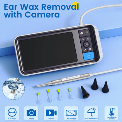 Digital Otoscope with 3.9mm Lens & HD Camera – Ear Wax Removal Tool for Kids & Adults
