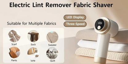 1pcs Electric Lint Remover Rechargeable Fabric Shaver For Clothing Clothes Fluff Remover Portable Electric Hair Ball Trimmer