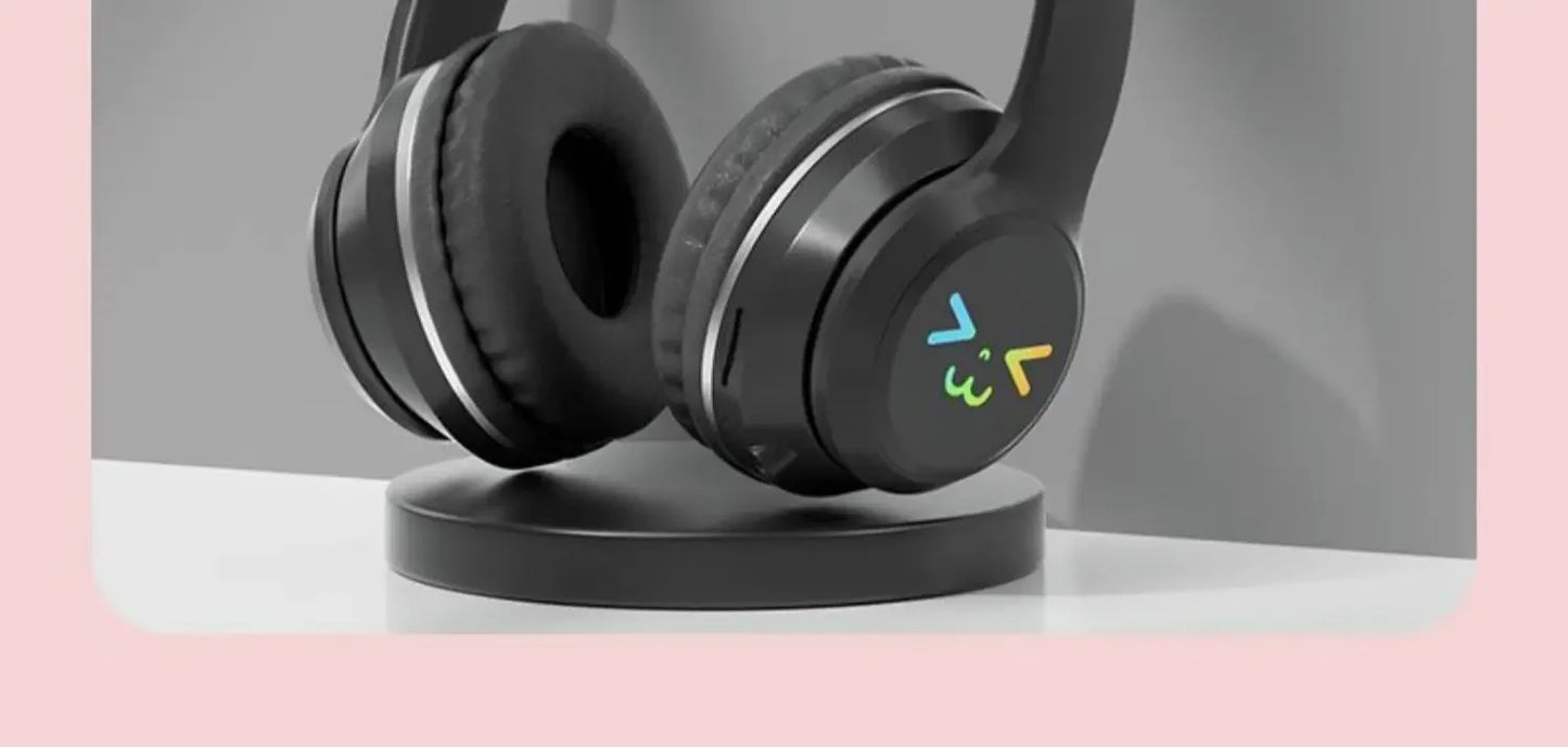 Cat Ear Bluetooth Headset – RGB Lights, Kawaii Design, Gift for Girls, 5 Colors