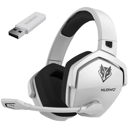 NUBWO G06 Wireless Gaming Headset – 2.4GHz + BT 5.3, 100H Battery, PS5/PS4/PC/Switch