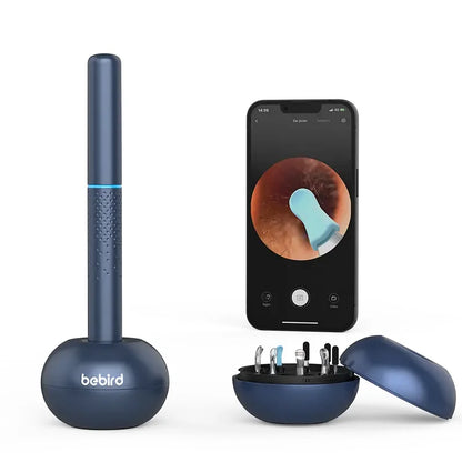 Bebird Smart Visual Ear Wax Removal Tool – Wireless Otoscope with Camera & 6 LED Lights