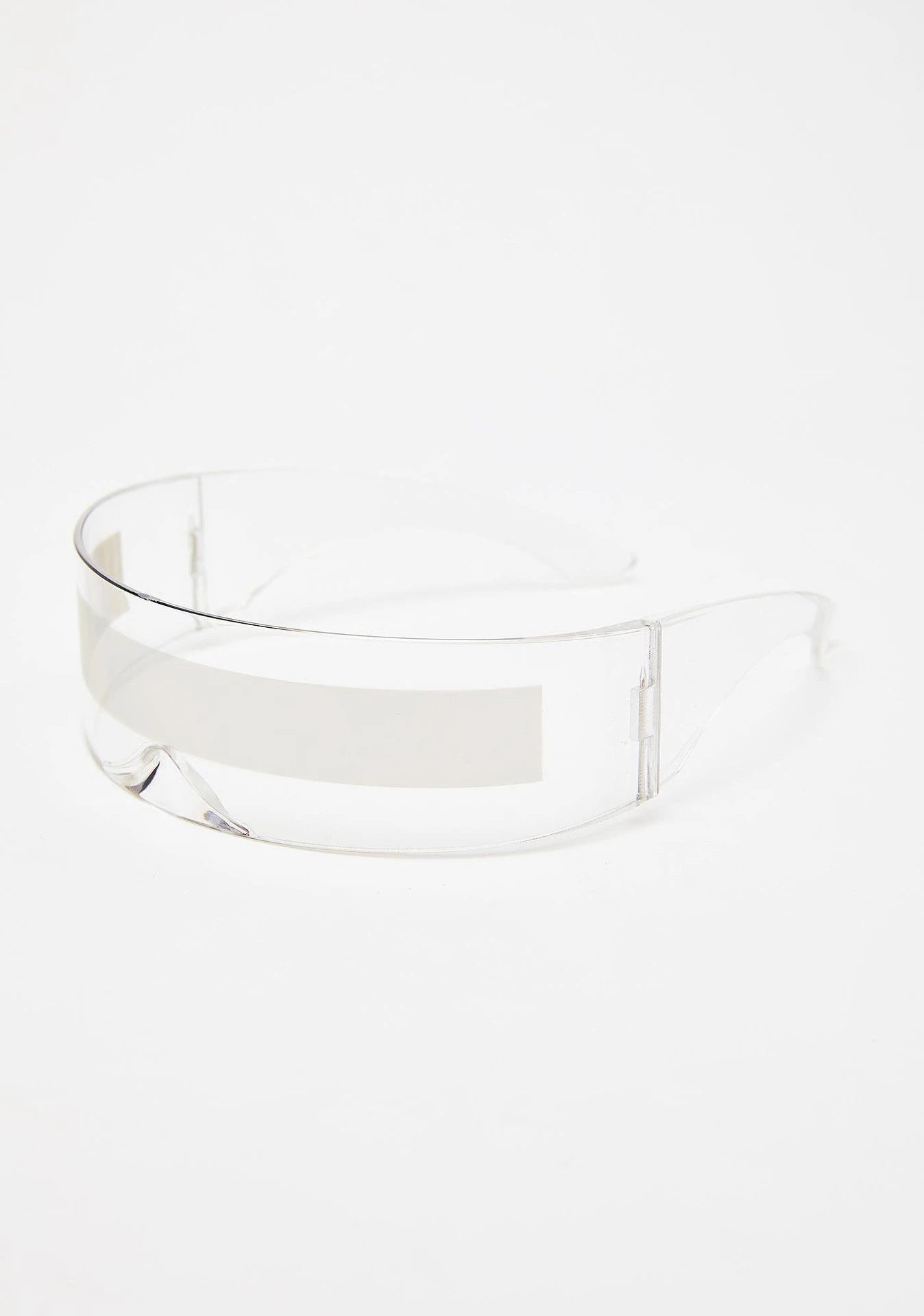 RMM Futuristic Narrow Visor Sunglasses – Mirror Lens, Unisex, 13 Color Options