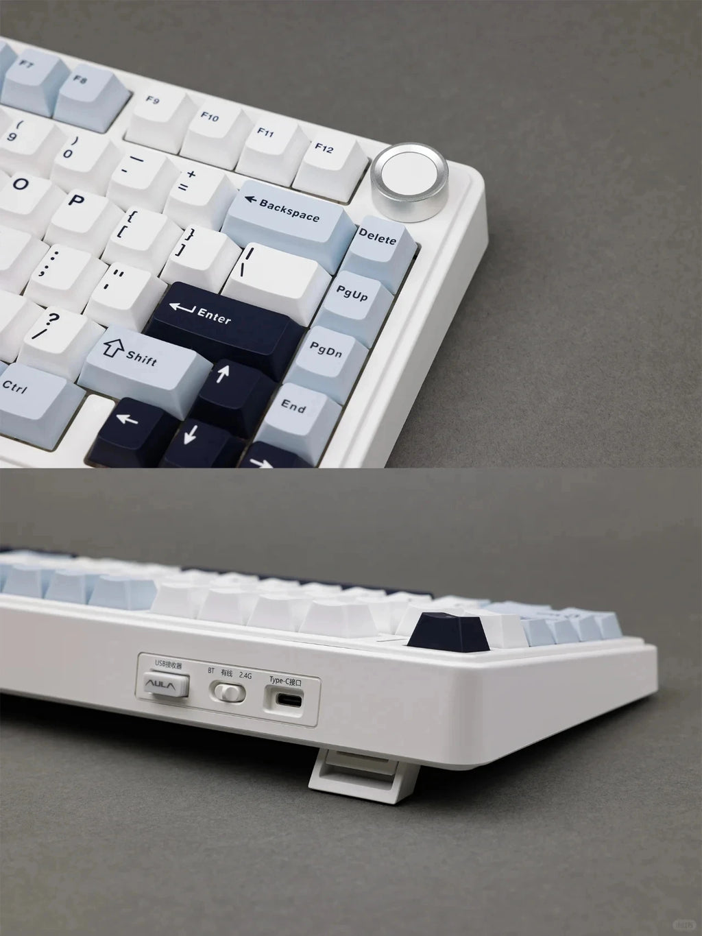AULA F75 Mechanical Gaming Keyboard – 75%, Triple Mode, RGB, Hot-Swap, Gasket Mount