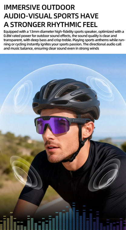 GUHUAVMI Q01 AI Smart Glasses – Dual Camera, 4K Video, Stereo Audio & Real-Time Translation