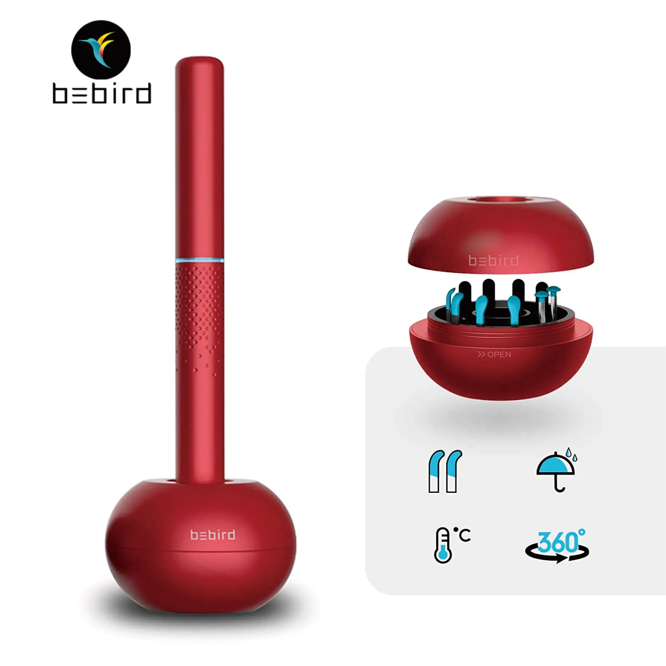 Bebird Smart Visual Ear Wax Removal Tool – Wireless Otoscope with Camera & 6 LED Lights Main image