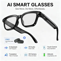AI Smart Glasses M08 – HD Camera, Translation & Voice Assistant