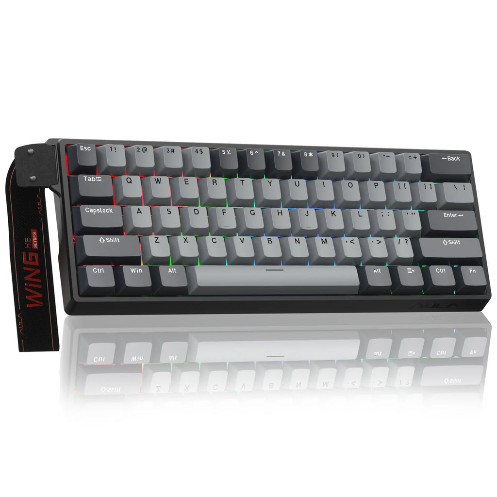 AULA WIN60 HE Pro MAX Gaming Keyboard – Hall Effect, 8000Hz, RT Adjustable, Hot-Swap