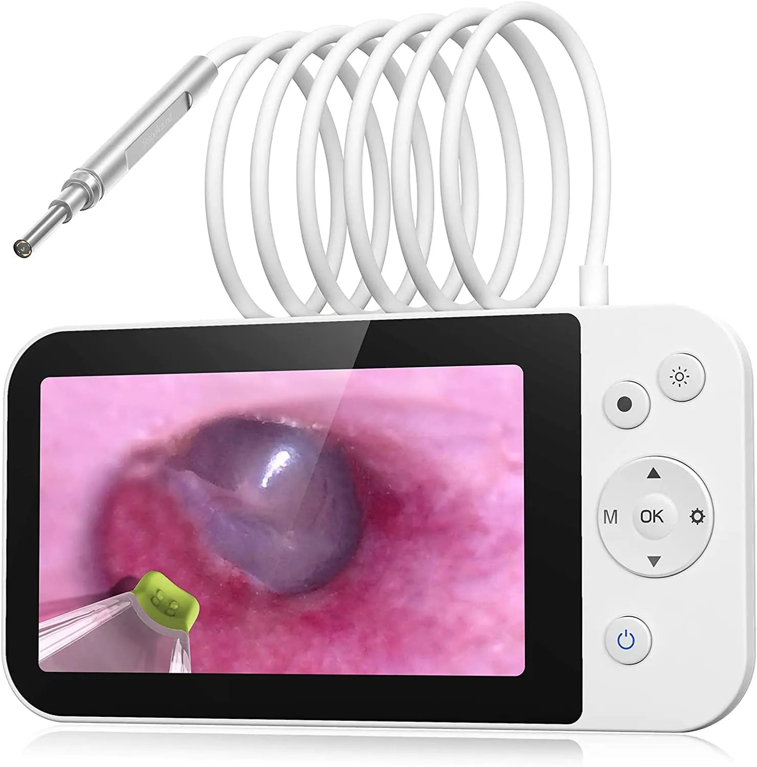 Digital Otoscope with 3.9mm Lens & HD Camera – Ear Wax Removal Tool for Kids & Adults