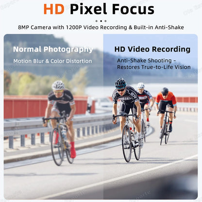 Ola Esporte AI Smart Cycling Glasses – 1080P Camera, UV400, Bluetooth 5.3 & AI Translation