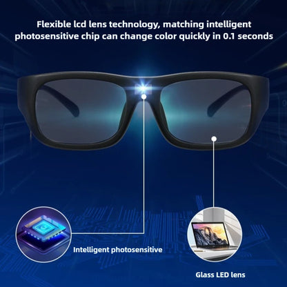 TILIKEU Photochromic Sports Sunglasses – Polarized UV400, TR90