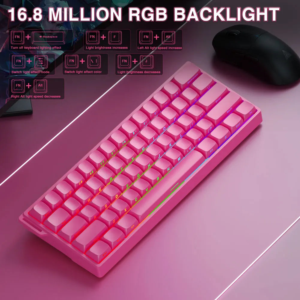 AULA WIN60 HE Pro MAX Gaming Keyboard – Hall Effect, 8000Hz, RT Adjustable, Hot-Swap