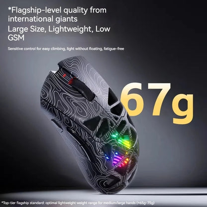 AULA SC620 Wireless Gaming Mouse – PAW3311, Tri-Mode, 12800 DPI, Hollow Design
