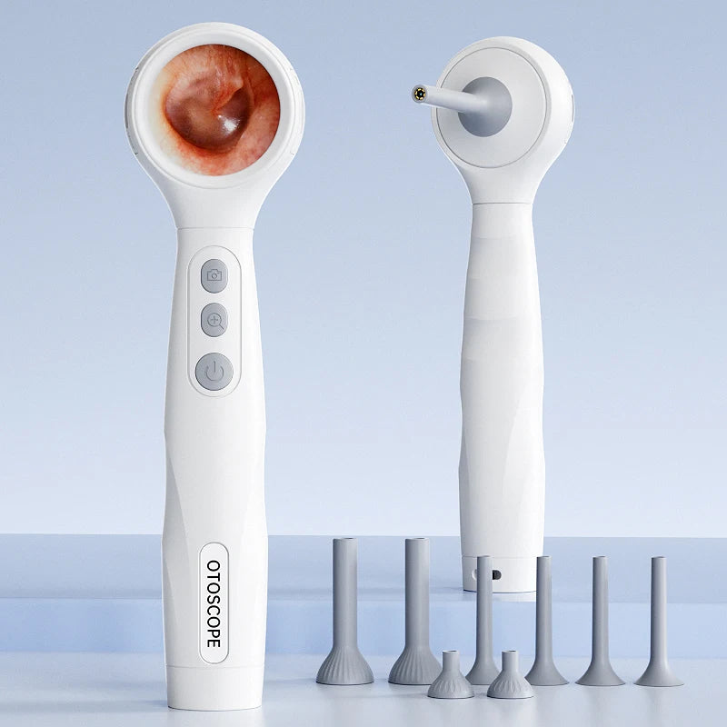 ILIHOME Visual Ear Cleaner with 1.38" Screen – 1080P HD Otoscope, 4.2mm Lens & 6 LED Lights