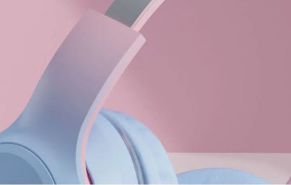 Cat Ear Bluetooth Headset – RGB Lights, Kawaii Design, Gift for Girls, 5 Colors