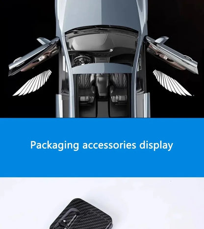 Wireless HD Laser Car Door Projector – Auto Sensor, No Wiring, Battery Powered, 2/4pcs