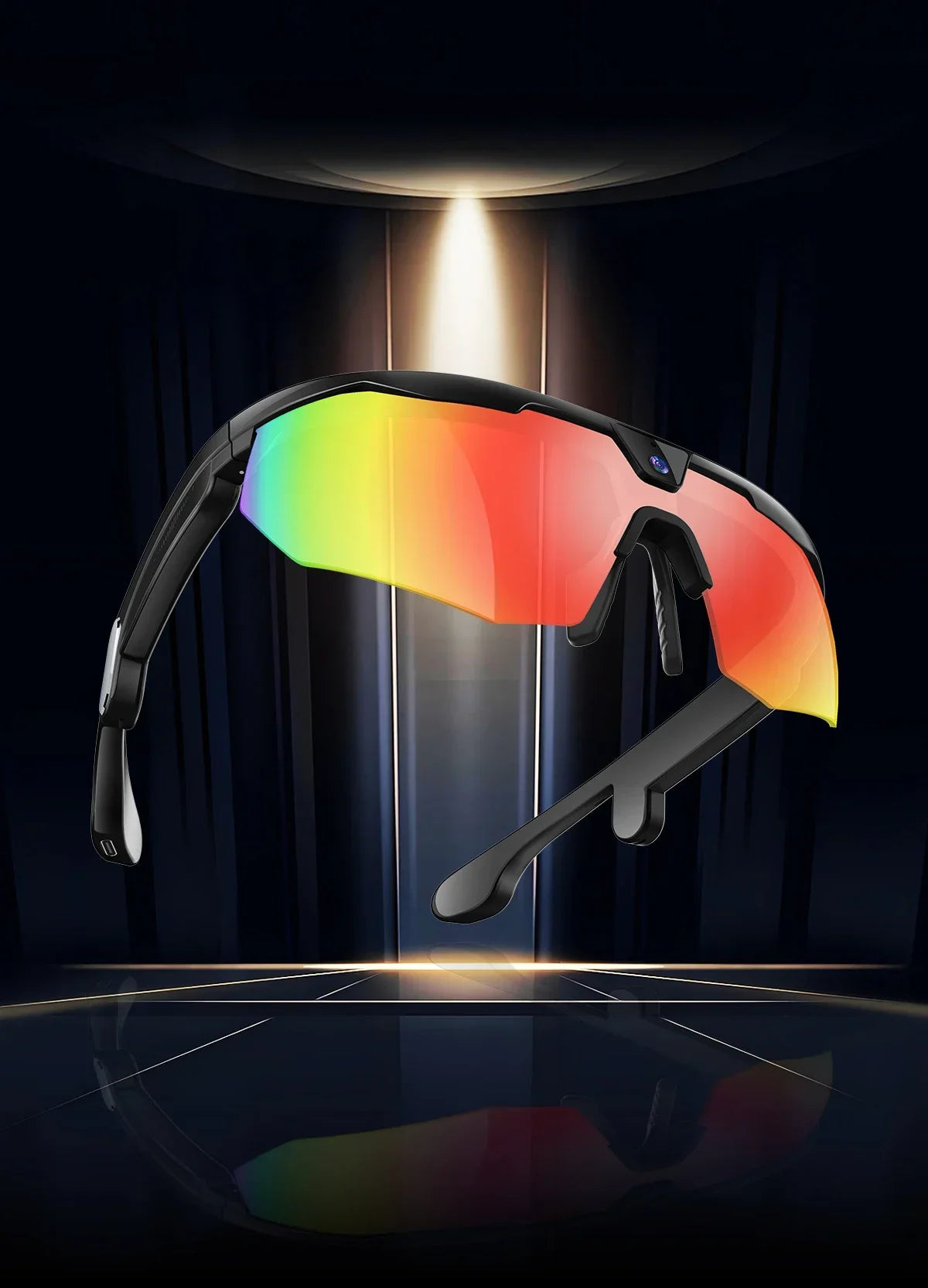 yaocx W640 AI Smart Sports Glasses – 32MP Camera, IP66, Bluetooth 5.3 & Real-Time Translation