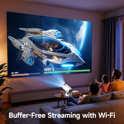 Magcubic HY300 Pro+ Mini Projector – 290 ANSI, Android 14, WiFi 6, 8K, BT 5.4