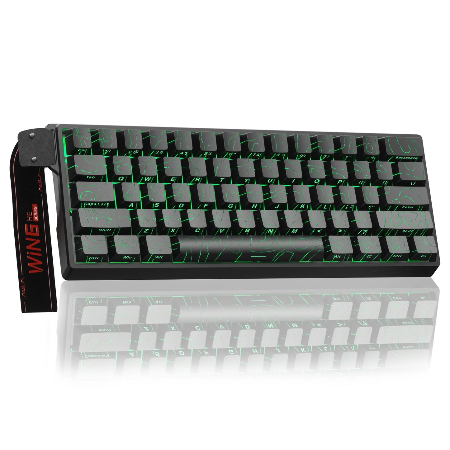 AULA WIN60 HE Pro MAX Gaming Keyboard – Hall Effect, 8000Hz, RT Adjustable, Hot-Swap