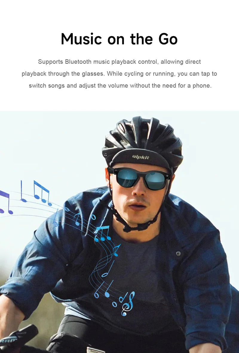 Lenovo AI Smart Glasses M88 – 8K Camera, ChatGPT, Translation & Bluetooth 5.3